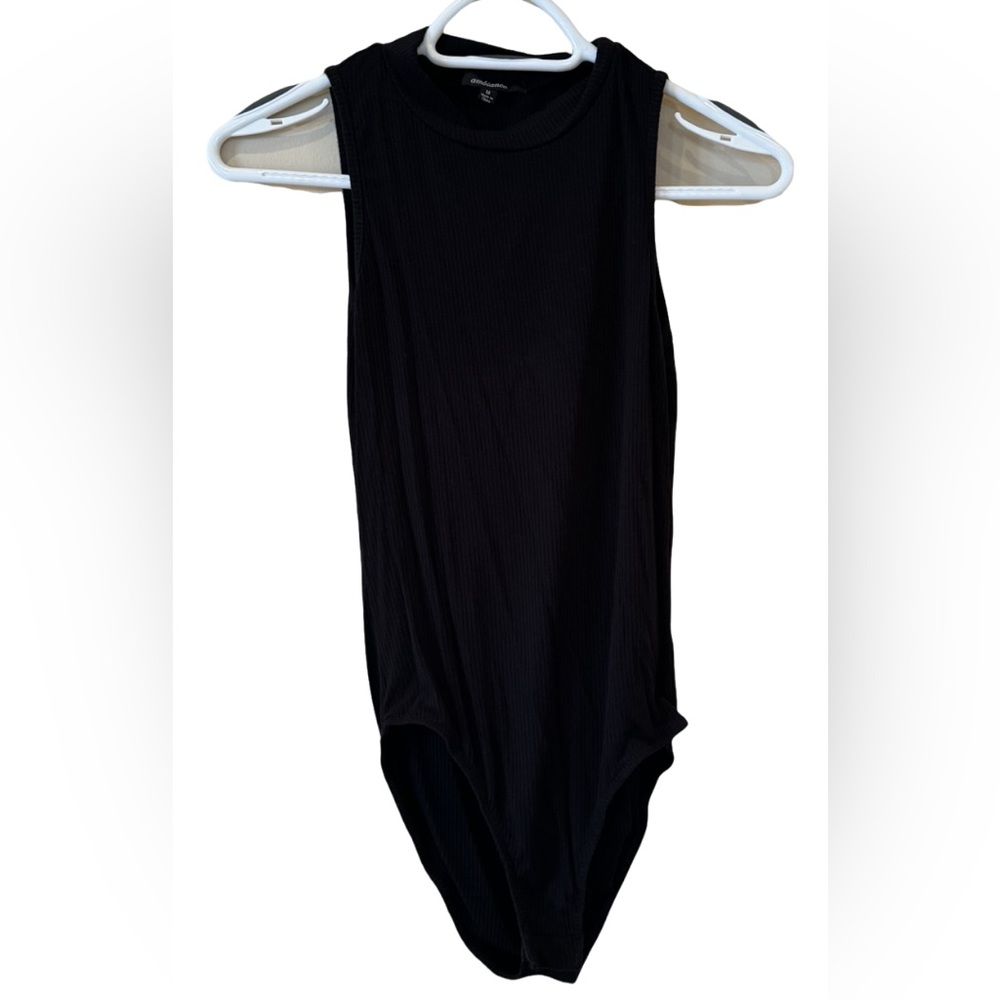Crewneck Ribbed Bodysuit